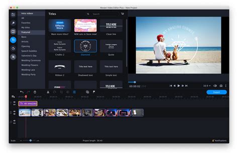 Movavi Video Editor Plus