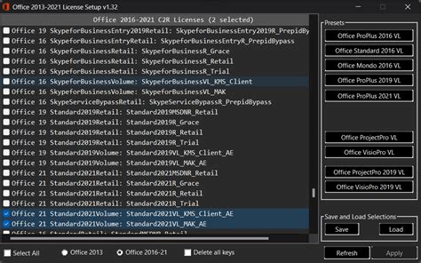 Office 2013-2024 License Setup